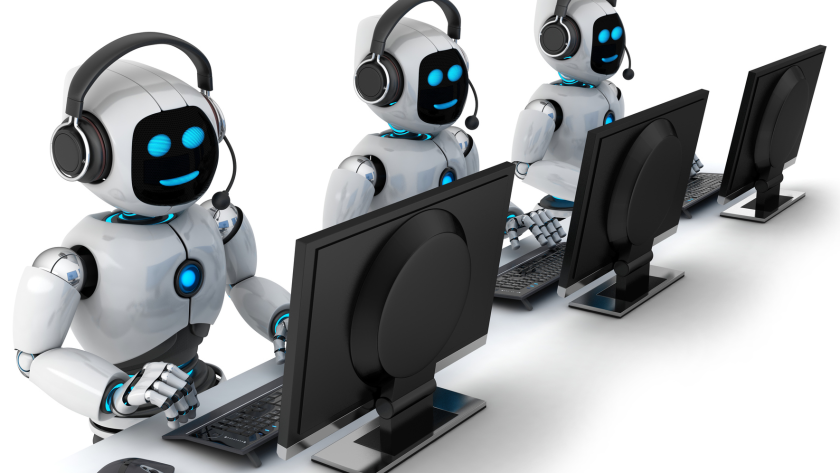 robots making calls
